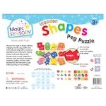 Wooden Shapes Peg Puzzle alternate 3
