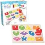 Wooden Shapes Peg Puzzle alternate 1
