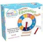 Wooden Early Education Learning Clock alternate 2
