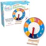 Wooden Early Education Learning Clock alternate 1