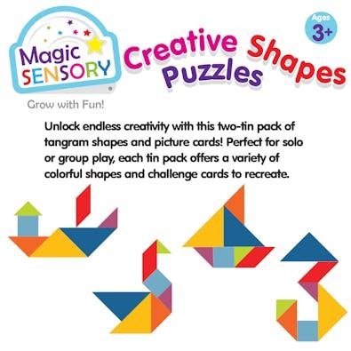Creative Shapes Puzzles - isubscribe.com.au
