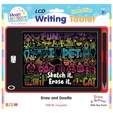 Interactive LCD Writing Tablet - Red Pet cover