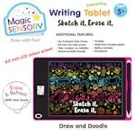 Interactive LCD Writing Tablet - Pink Unicorn alternate 3