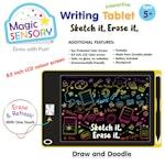 Interactive LCD Writing Tablet - Yellow Doodle alternate 3