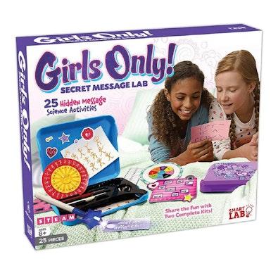 Girls Only! Secret Message Lab cover