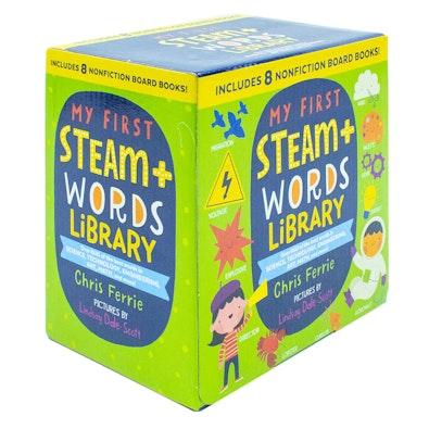 My First S.T.E.A.M. and Words Library (Boxed Set) cover