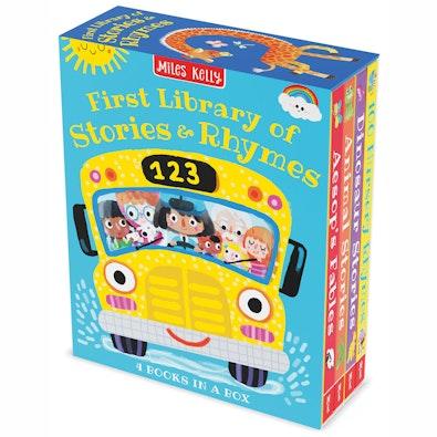 First Library Stories & Rhymes Slipcase cover