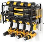 4-Slot Wall Rack Tool Organizer for Garage thumbnail