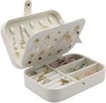 Portable Travel Jewelry Case (White) thumbnail