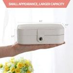 Portable Travel Jewelry Case (White) alternate 6