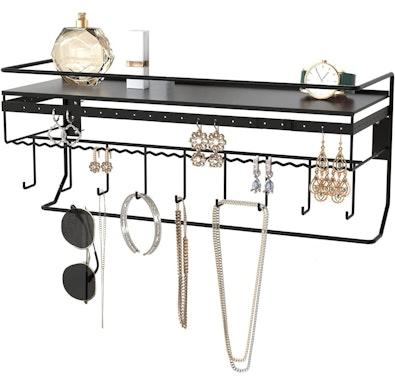 Wall-Mounted Shelf for Cosmetics & Jewelry cover