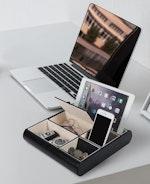 Leather Valet Tray - Black alternate 4
