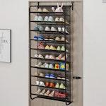 10-Tier Over Door Shoe Rack & Wall Mount Shelf alternate 1