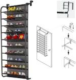 10-Tier Over Door Shoe Rack & Wall Mount Shelf alternate 5