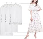 5-Piece Mothproof Garment Bags 60x100cm alternate 1
