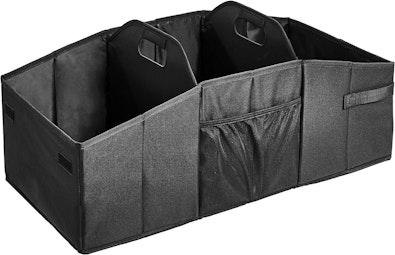 Black Trunk Organizer 71x31x36 cm cover