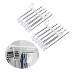 CARLA HOME 2-Pack Adjustable 5-in-1 Pants Hangers thumbnail