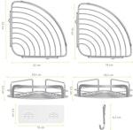 2-Pack Corner Shower Caddy alternate 1