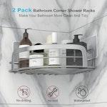 2-Pack Corner Shower Caddy alternate 4