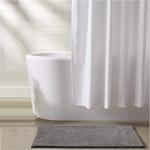 Large Grey Chenille Bath Mat alternate 5