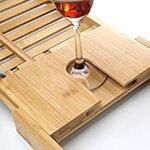 Bamboo Bath Tray with Extendable Sides alternate 6
