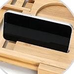 Bamboo Bath Tray with Extendable Sides alternate 8