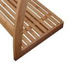 CARLA HOME 3-Tier Bamboo Towel Rack with Shelf alternate 5
