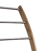 CARLA HOME 3-Tier Bamboo Towel Rack with Shelf alternate 2