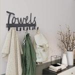 Heavy-Duty Over Door Hooks with 5 Racks alternate 4