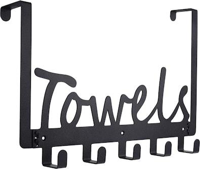 Heavy-Duty Over Door Hooks with 5 Racks cover