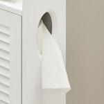 White Wooden Bathroom Cabinet alternate 6