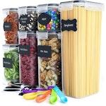 7-Piece BPA-Free Plastic Food Containers alternate 8