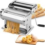 VIKUS Manual Pasta Maker with 8 Thickness Settings thumbnail