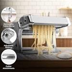 VIKUS Manual Pasta Maker with 8 Thickness Settings alternate 3