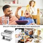 VIKUS Manual Pasta Maker with 8 Thickness Settings alternate 6