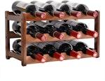 Bamboo 3-Layer Wine Rack for 12 Bottles thumbnail