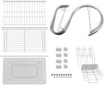 2 Tier Chrome Dish Rack alternate 4