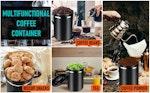 1.8L Airtight Stainless Coffee Container alternate 7