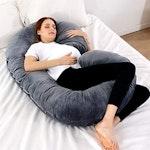 C-Shaped Pregnancy Pillow - Black alternate 3