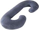 C-Shaped Pregnancy Pillow - Black alternate 6