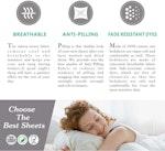 Egyptian Cotton Queen Sheet Set 1200 TC alternate 4