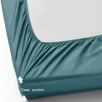 King Single Fitted Sheet Set cover