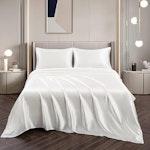 Queen Size Satin 4pc Sheet Set, 2000TC Deep Pocket thumbnail
