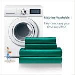 Silky Satin Queen Sheet Set 4pc Green alternate 6