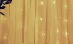 300 LED Curtain Fairy Lights, Warm White alternate 5