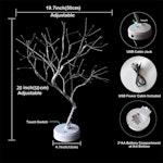 LED Bonsai Tree Desk Lamp with Touch Switch alternate 5