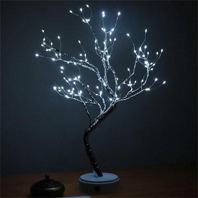 LED Bonsai Tree Desk Lamp with Touch Switch cover