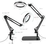 5X Magnifying Desk Lamp with Light Stand alternate 4