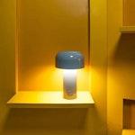 Portable Industrial Grey LED Table Lamp alternate 3