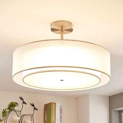 Vintage Double Drum Ceiling Light Fixture cover